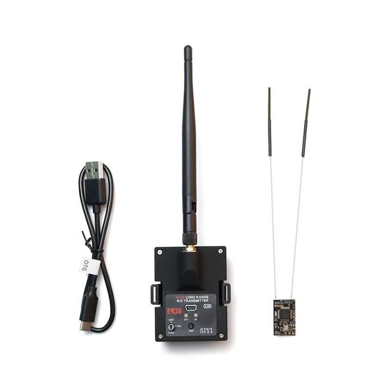 SIYI FM30 2.4G 30KM Radio Module - Long Range Datalink Telemetry Bluetooth With FR Mini Receiver OpenTX OTA Racing Drones RC FM30 Transmitter