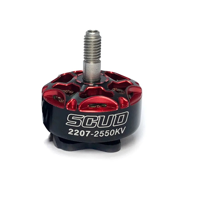 YSIDO SCUD 2207/2306 1750KV 1850KV 2500KV 2550KV 36S FPV Brushless Motor for 5"/6" Freestyle Racing Drones (Mark 4 Compatible) 4Pcs 2207 2550KV