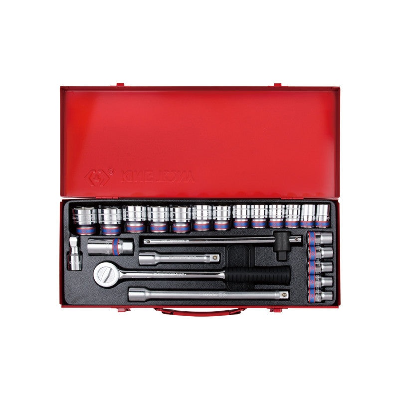 24-Piece 1/2" Drive 6-Point Socket Set