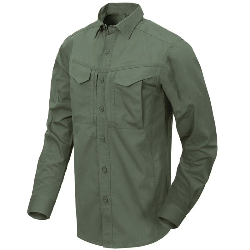 Helikon Defender Mk2 Long Sleeve Shirt - Olive Green