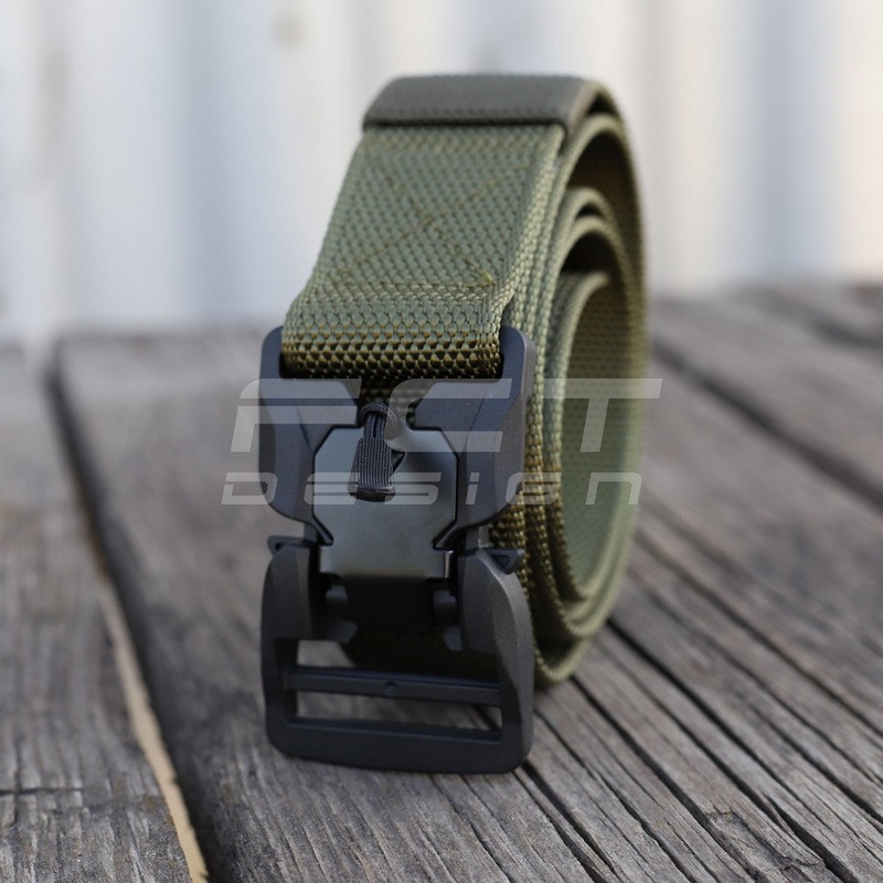Magnetic Quick-Release Rugged Belt in Black and Khaki