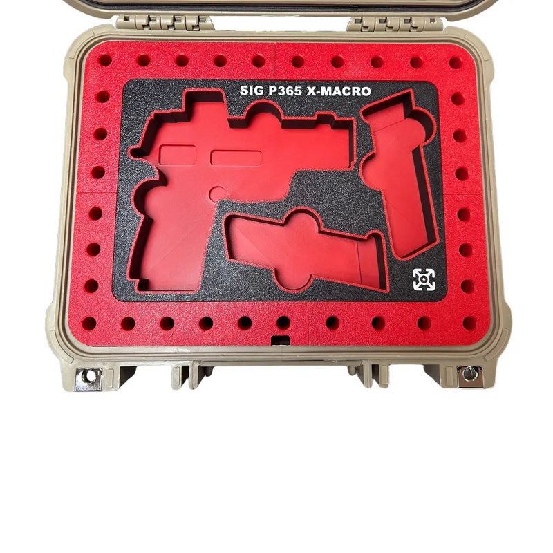 3D Printed Sig Sauer P365-XMacro Comp Organizer and Ammo Display Tray For Apache 2800 Case