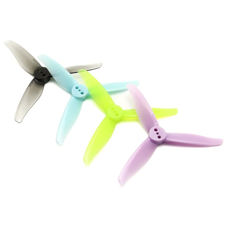 6/12 Pairs Gemfan Hurricane 3016 Propeller - 3 Inch Blade 1.5mm Hole CW CCW Props FPV DarwinFPV Cinewhoop Racing Drone Quadcopter 6Pairs Blue 1.5mm