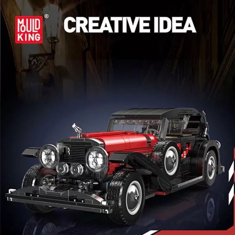 Mould King 10114 No. Duesenberg Building Block Toy 1308pcs