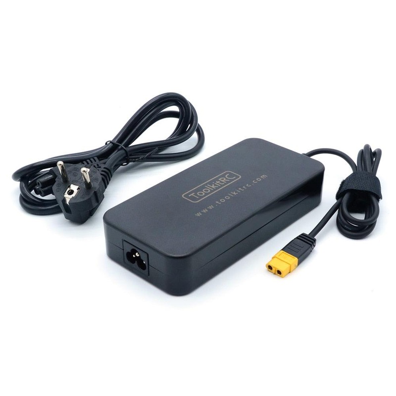 ToolKitRC ADP180 - 180W 2.34A Power Supply with XT60 Output Adapter for RC iSDT GTPower HotRC SkyRC Drone Battery Chargers EU Plug