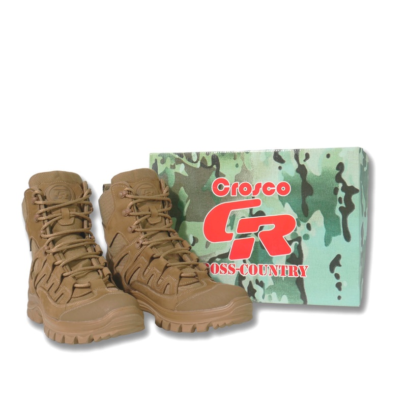 Crosco TEDA Coyote Mid-Season Rugged Boots Size 38