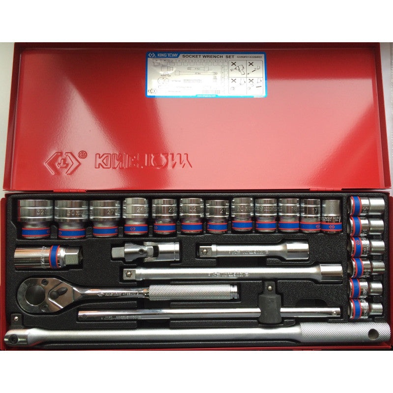 24-Piece 12-Point Tool Set