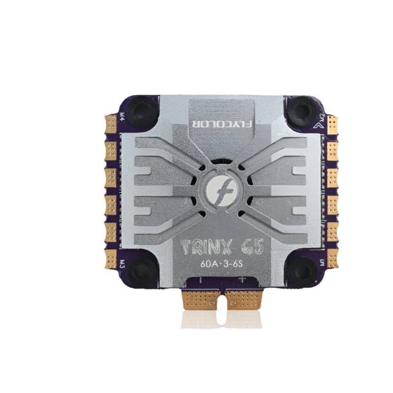 FlyColor Trinx G5 60A 4in1 ESC for FPV Drone Dshot/Proshot/Multishot, STM32G071, 3-6S, Regenerative Braking