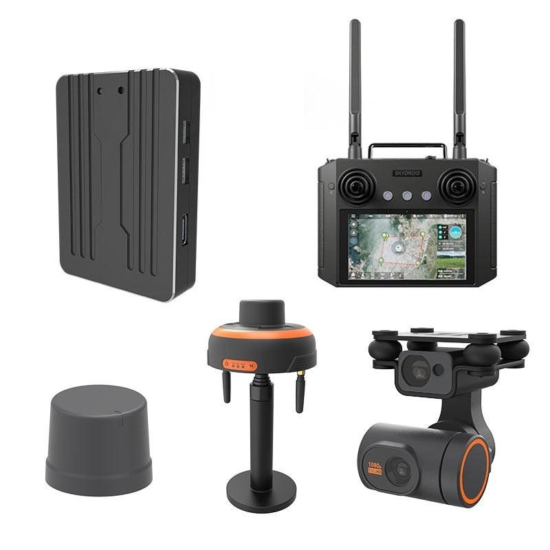 SKYDROID S1 Electric Control System - Highly Integrated Multi-Expanding Laser Obstacle Avoidance Gimbal For Multicopter Rc Drone White
