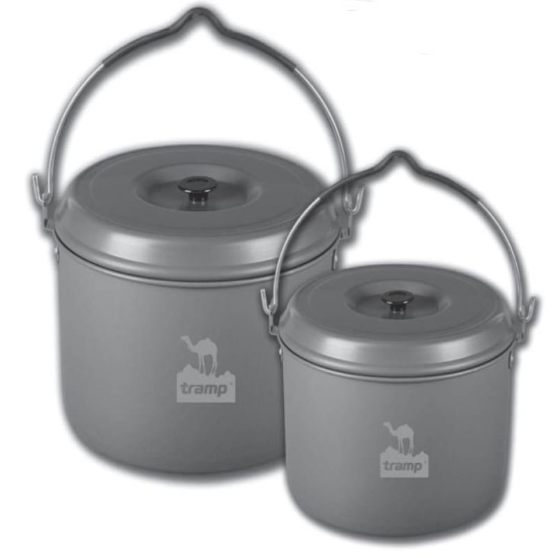 Anodized Aluminum 7L Pot with Lid by Tramp