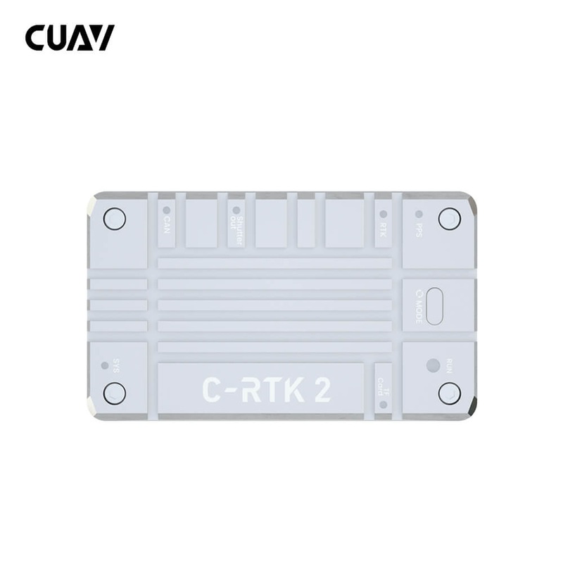 CUAV C-RTK 2 GNSS module (ZED-F9P) RTK/PPK multi-star multi-frequency, CAN, Type-C, hotshoe