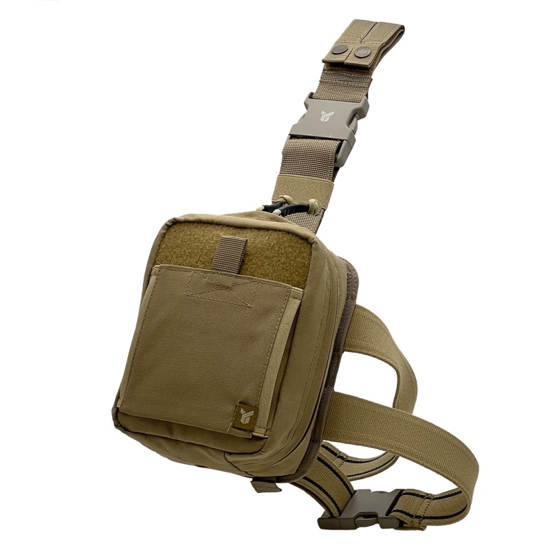 Dnipro Medical Kit Pouch With Platform Attachment, Coyote Brown