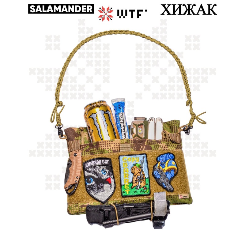 Salamander Predator Crossbody Bag