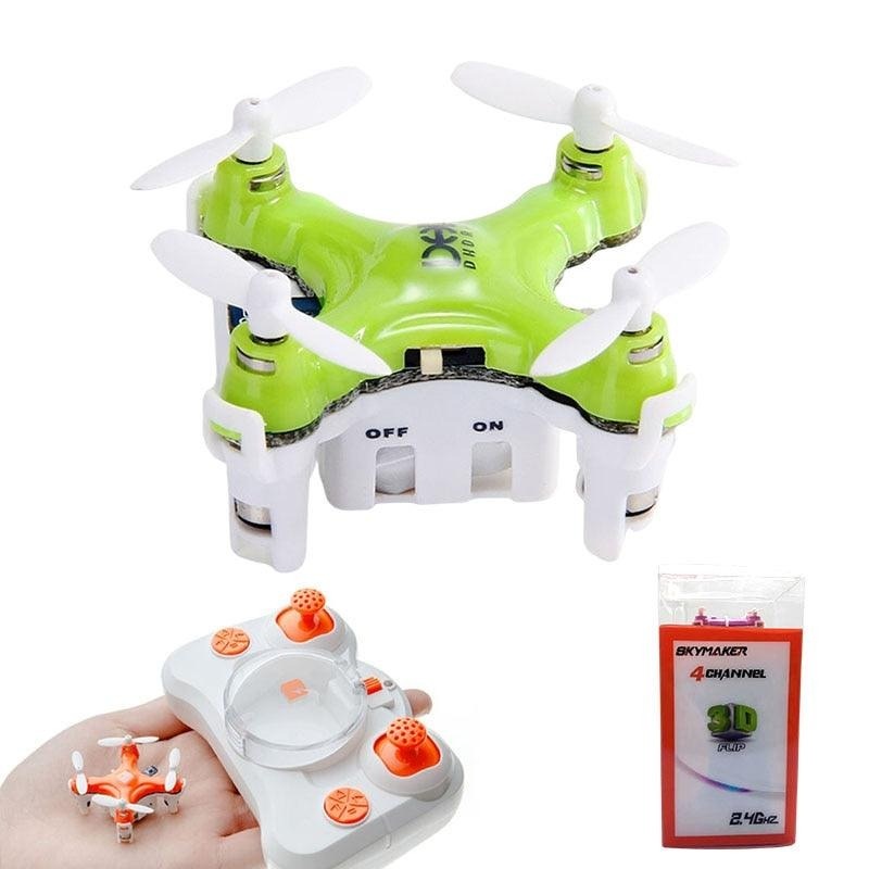 Skymaker CX-STARS World Smallest Drone - 2.4Ghz 4CH 6-axis Mini 360 Roll RC Drones Pocket Hand Throw RC Helicopter For Kids Gift