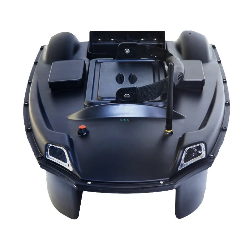 T888 GPS RC Boat Fishing Bait Boat, 3KG Load, Dual Motors, 2 Bait Bins, 500m Range, Smart OneKey Return GPS 5200 Sonar