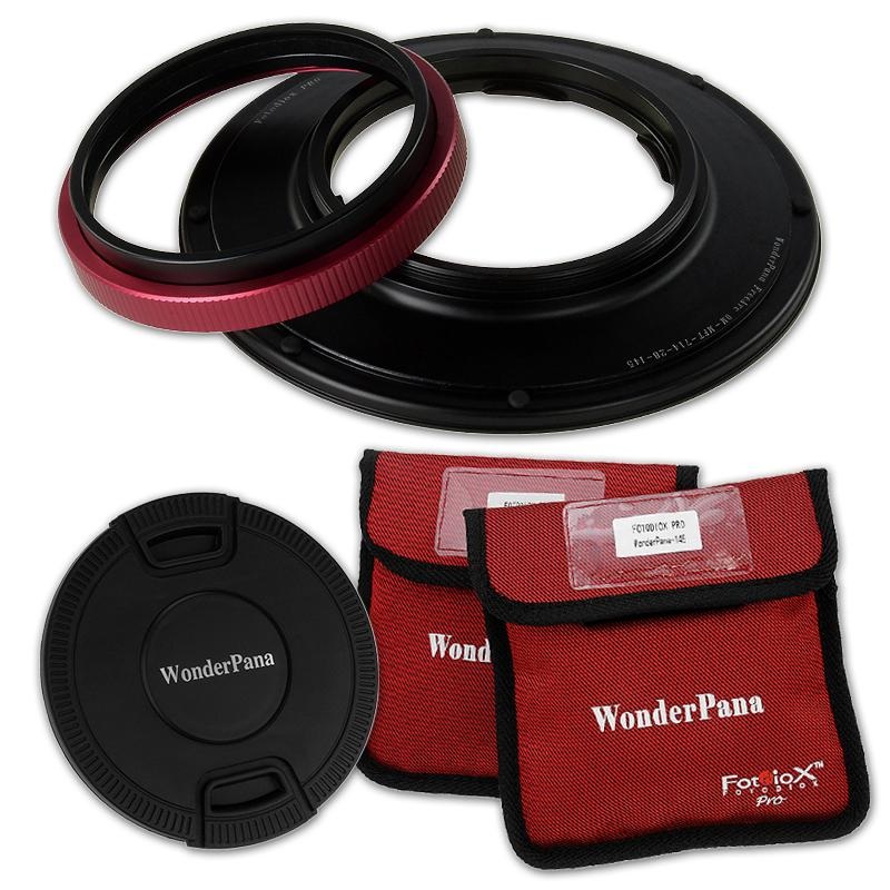 Fotodiox WonderPana Filter Holder for Olympus 7-14mm f/2.8 M.ZUIKO Digital ED PRO Lens (Micro-4/3 Format) - Ultra Wide Angle Lens Filter Adapter