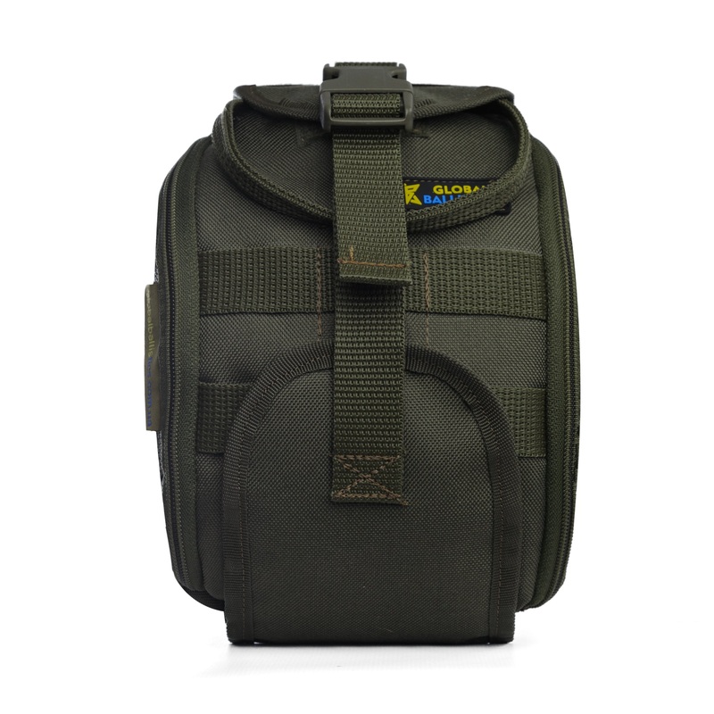 Olive First Aid Kit Pouch - Quick Access and Durable Storage