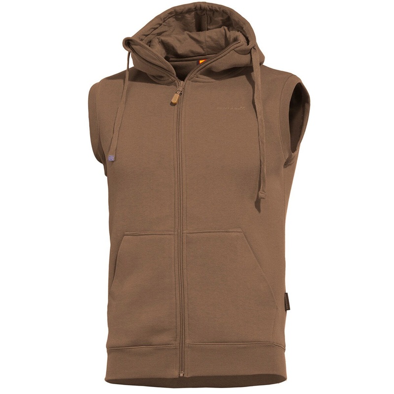 Pentagon Thepi Coyote Sleeveless Hoodie