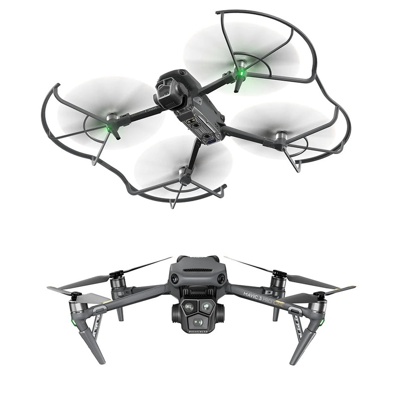 STARTRC Propeller Guard for DJI Mavic 3 Pro, Anti-collision Protective Cover + Landing Gear Extension Support Leg, 116g 2 Pack Kit