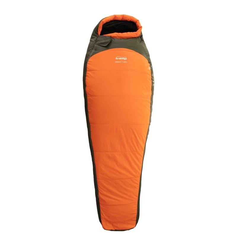 Tramp Boreal Regular Sleeping Bag Left Zip Orange/Grey 200 cm x 80 cm