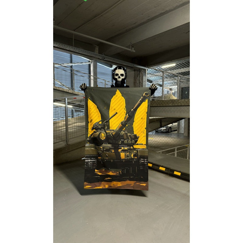 Corogva Steel Guard Flag