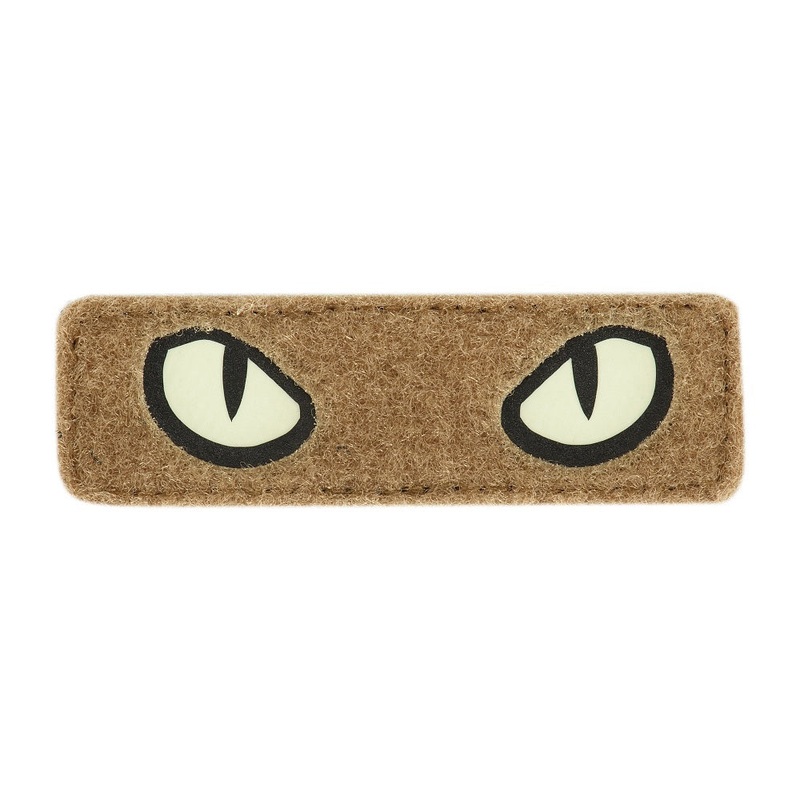 M-Tac Cat Eyes Type 2 Patch Laser Cut Coyote/GID