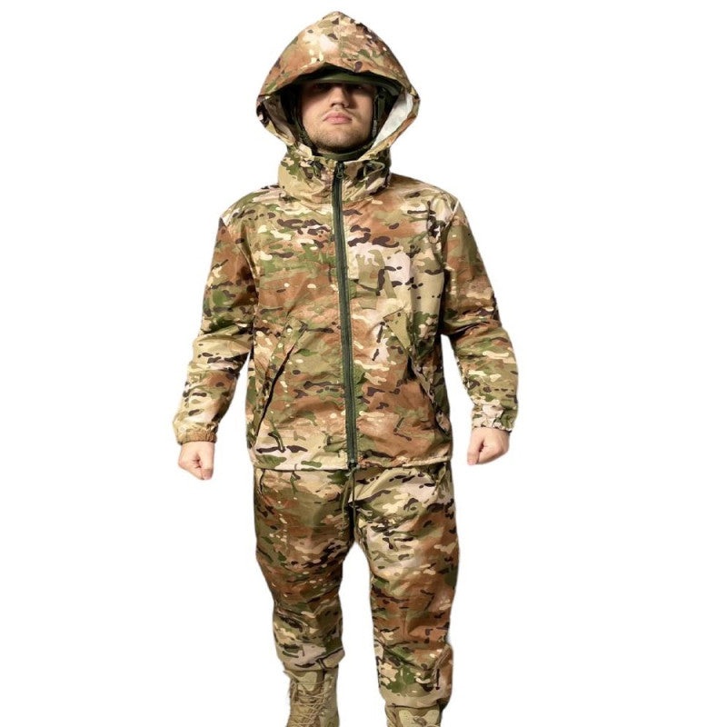 Men's Multicam Waterproof Field Pattern Suit, Size Large