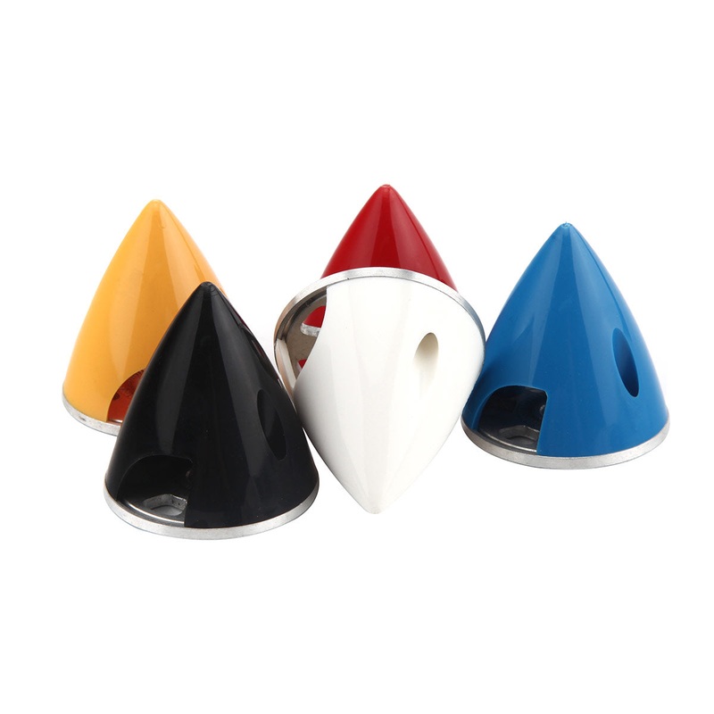 Plastic Spinner Aluminlum Bottom Yellow