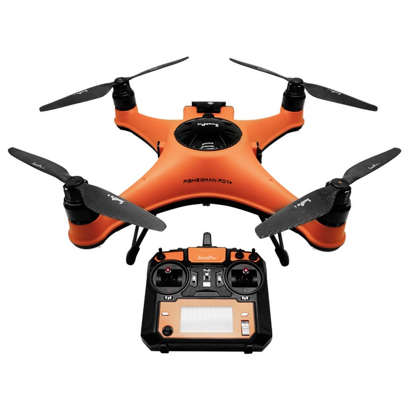 SwellPro Fisherman FD1+ WaterProof Fishing Drone - 2.2kg Bait Load, 1.3km Range
