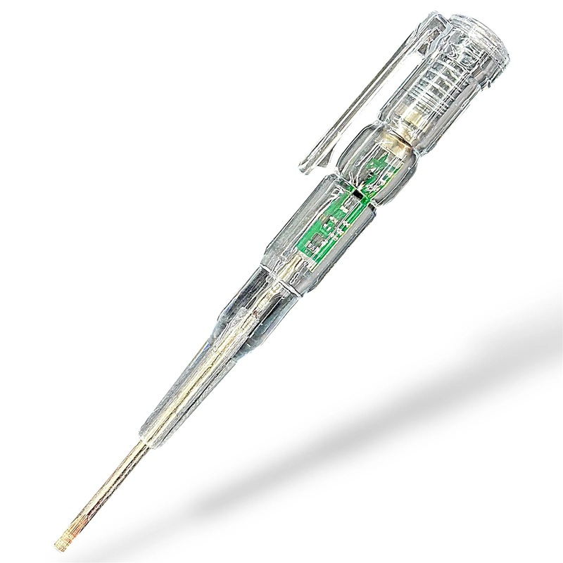 3-in-1 AC DC Line Tester Screwdriver Voltage, Phase & Continuity Detection Tool for Electrical Testing