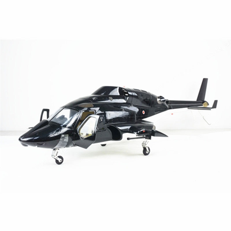600 Size Airwolf Helicopter Fuselage Glass Fiber Body Copter Cover RC Model US stock