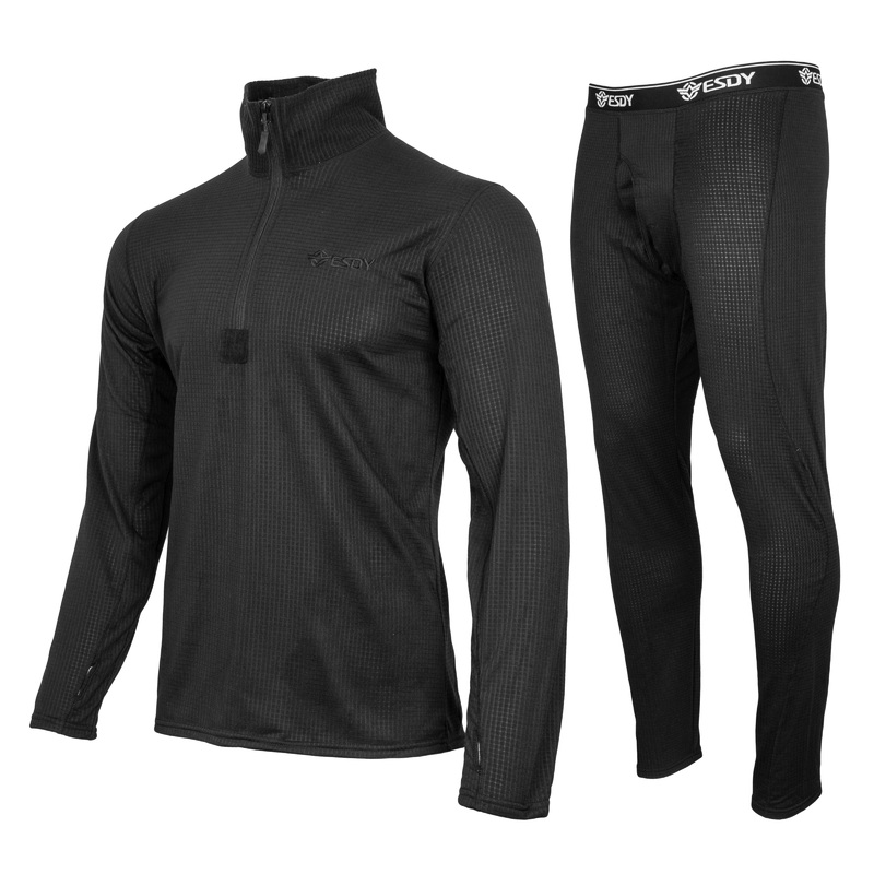 EDY Level 2 Thermal Underwear in Black and Coyote