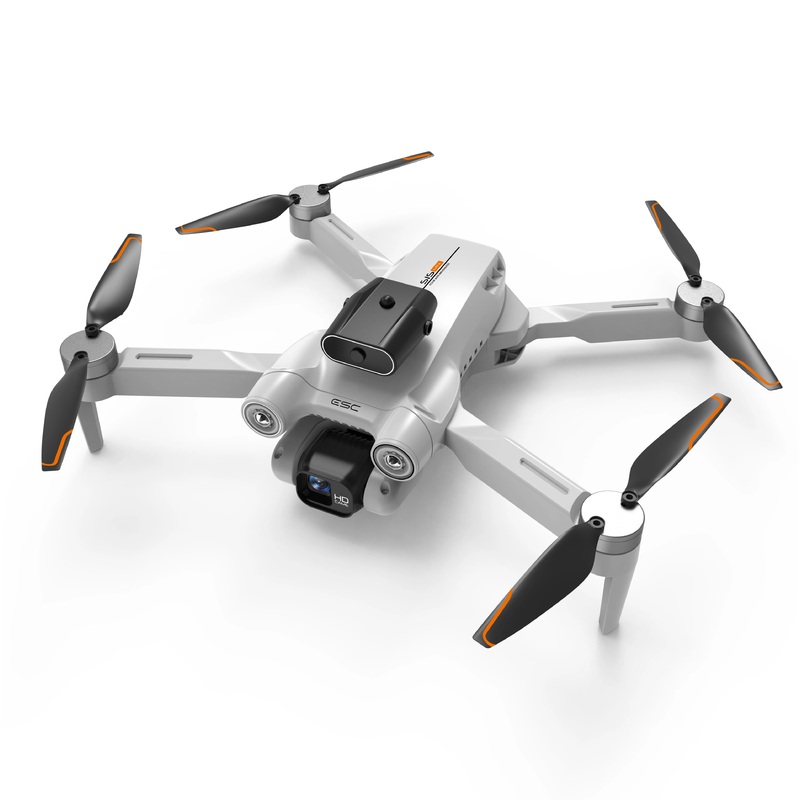 S1S Mini Drone - Brushless Motor 4K 8K Dual HD Camera Obstacle Avoidance Optical Flow Positioning RC Dron Foldable Quadcopter Toys Gifts Black 4K 1B