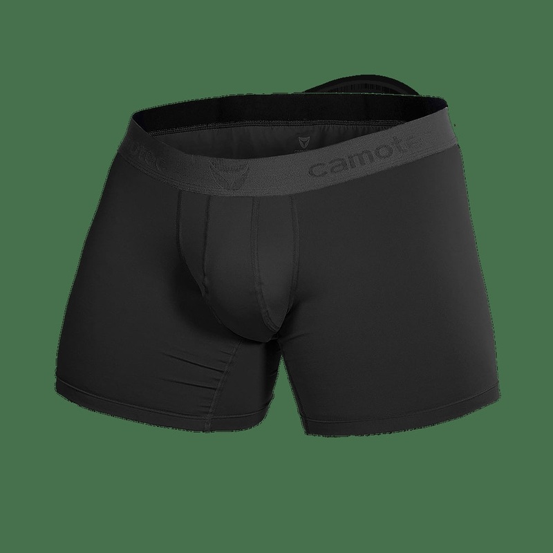 Men's Black Boxer Briefs - Ultimate Comfort and Support