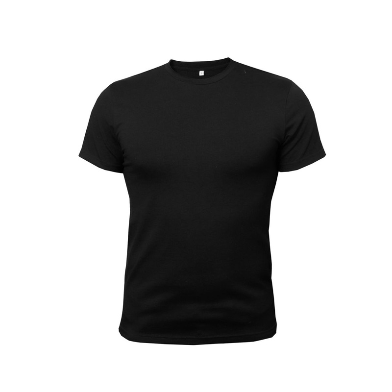 Mighty Black T-Shirt with Modular Attachment - Comfort Meets Durability