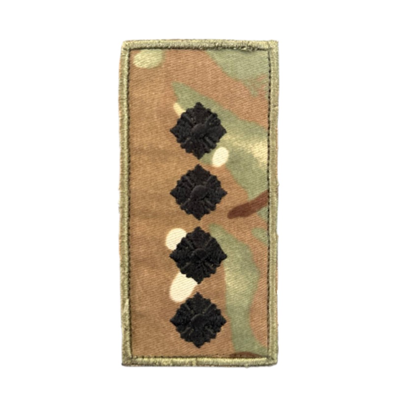 Multicam Hook-and-Loop Chest Patch Captain