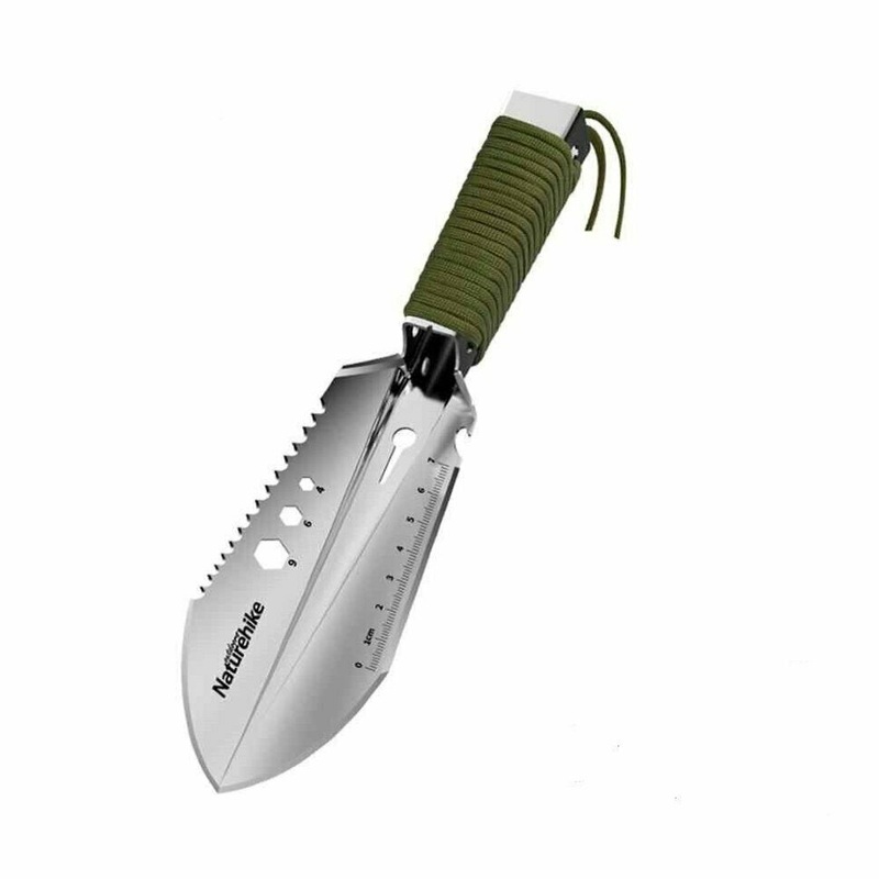 Naturehike NH20GJ001 Multi-Functional Shovel with Paracord and Stainless Steel