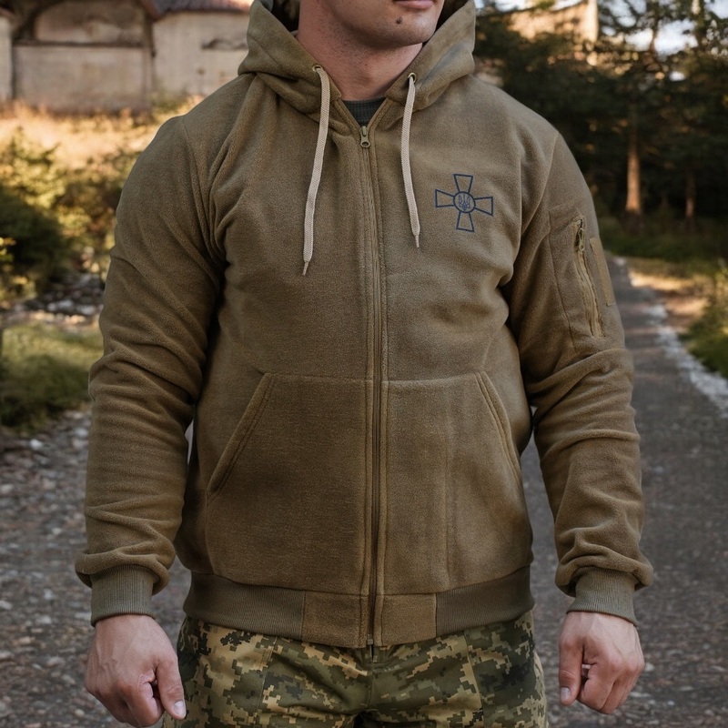 Coyote Fleece Hoodie - Comfort Meets Utility