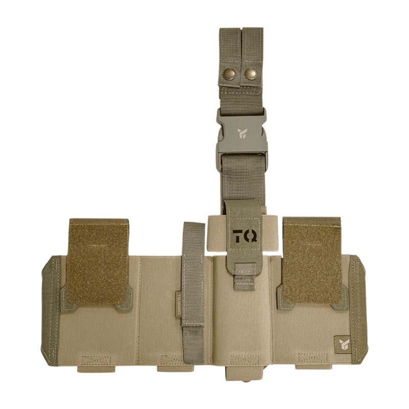 Dnipro PM25 GEN2 Medical Kit Pouch with Belt and Thigh Attachment, Coyote