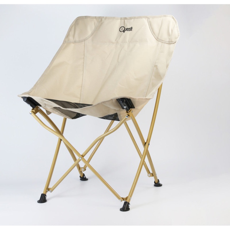 Quest QU001 Beige Folding Chair