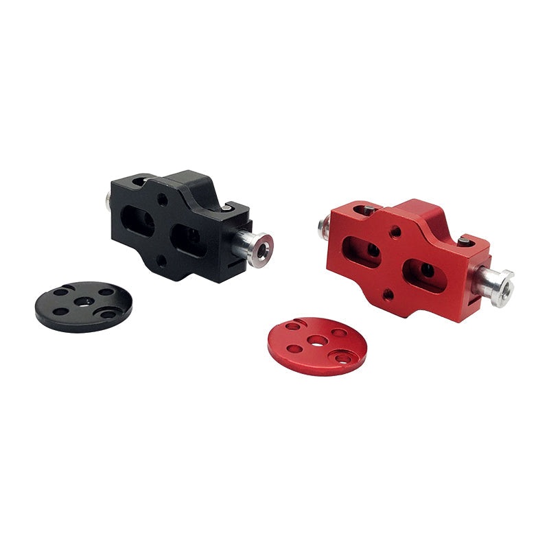 RJX 12mm/15mm Aluminum Propeller Clamp Self-Tightening Quick Release Mount Paddle Seat RC UAV Accessory Black