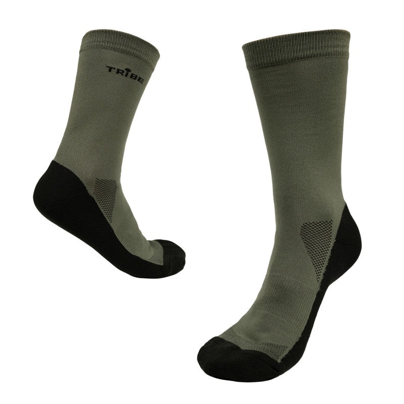 Tribe Trekking Socks, Black, Size 44-46