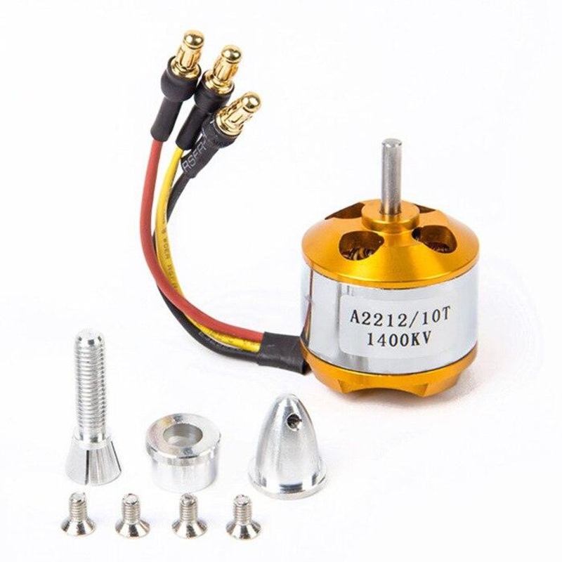 XXD A2212 2212 1400KV Brushless Motor 30A ESC Motor SG90 9G Micro Servo 8060 Propeller Set for RC Fixed Wing Plane A2212 Motor