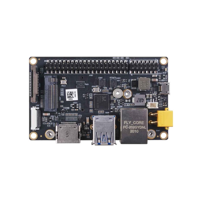 A203v2 Carrier Board for NVIDIA Jetson Nano/Xavier NX/TX2 NX with M.2 Key M/E, GbE, USB 3.0, HDMI, CSI, -2565C
