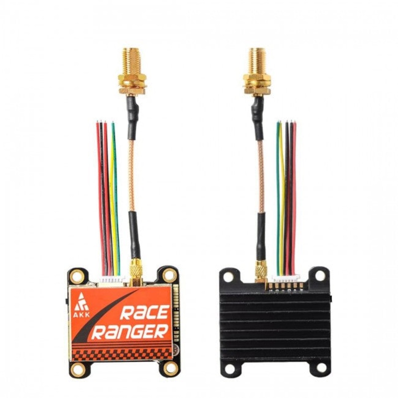 AKK Race Ranger 1.6W 5.8G VTX SMA International Version - 200mW/400mW/800mW/1600mW Switchable Long Range Transmitter FPV Video Transmitter Support Smart Audio SMA Iternational