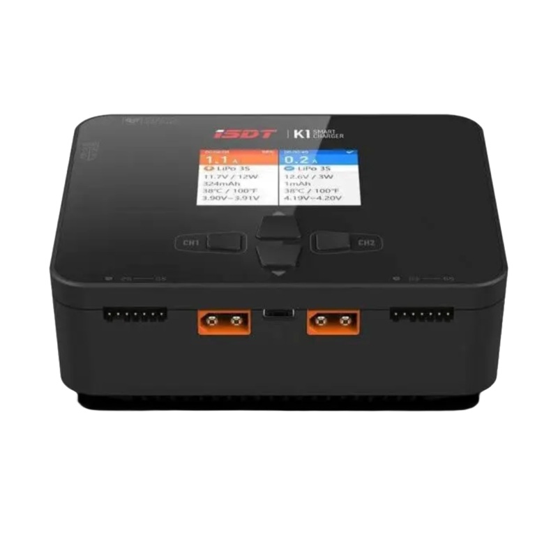 ISDT K1 100W/250W 10A 2-6S AC/DC Dual Channel Charger