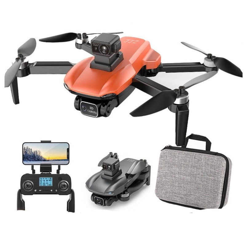 SG108 / SG108 Max Drone - 4K HD Professional Camera With obstacle avoidance Brushless Motor 5G GPS Foldable Rc Quadcopter Helicopter Professional Camera Drone Black-1080P-1B