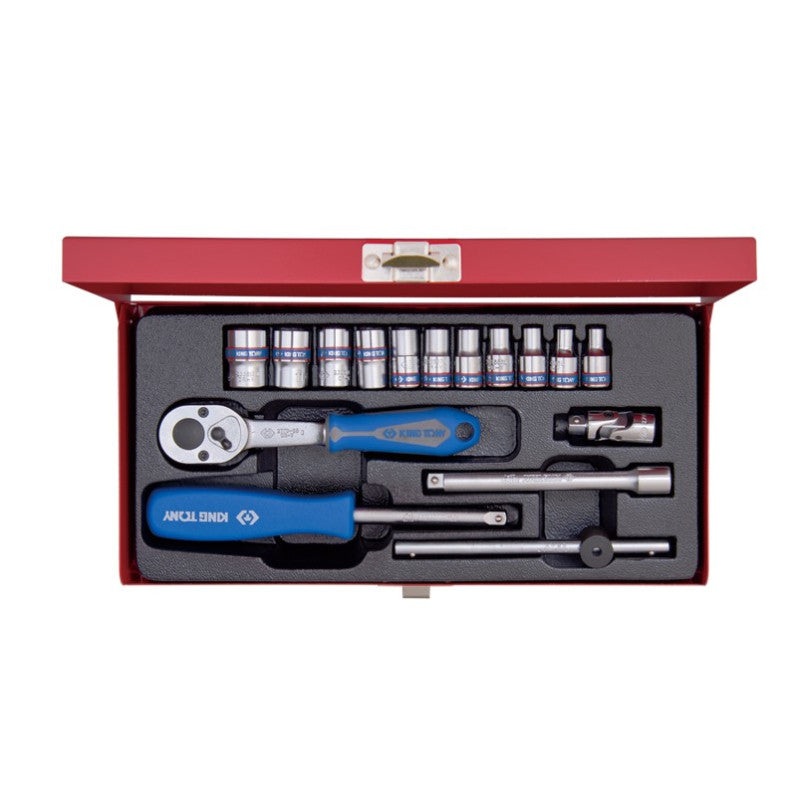 16-Piece 1/4-Inch Socket Set