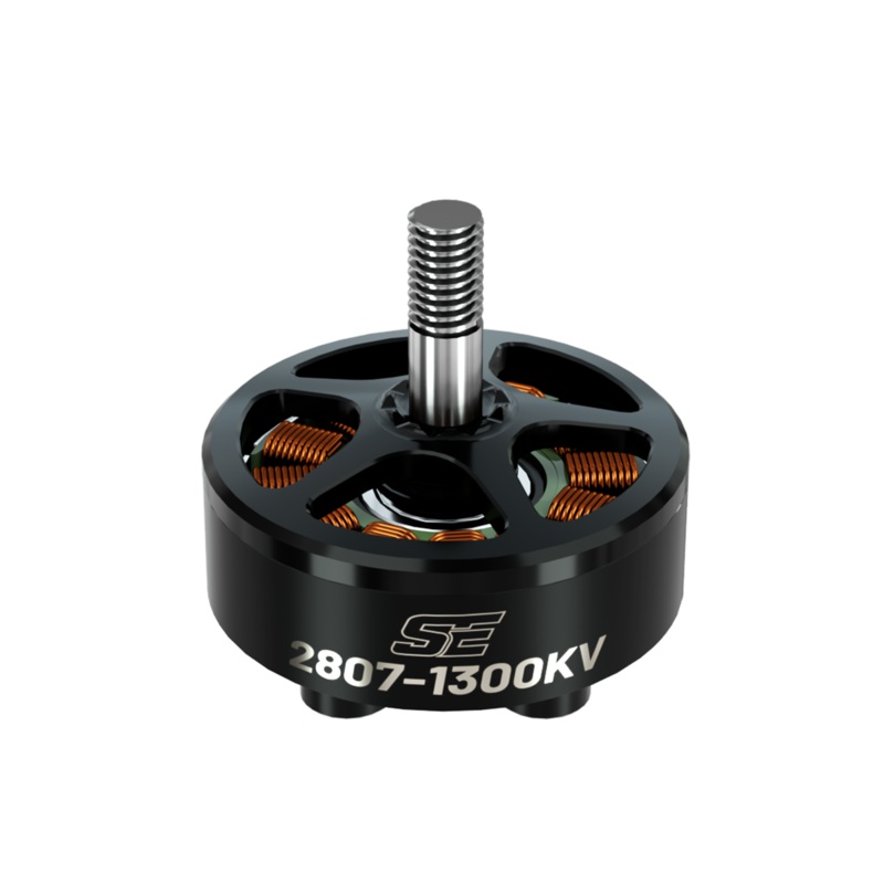 BrotherHobby SE 2807 1300KV CW Brushless Motor for 6S, 12N14P, M5 Thread, 48g, 19x19mm Mount