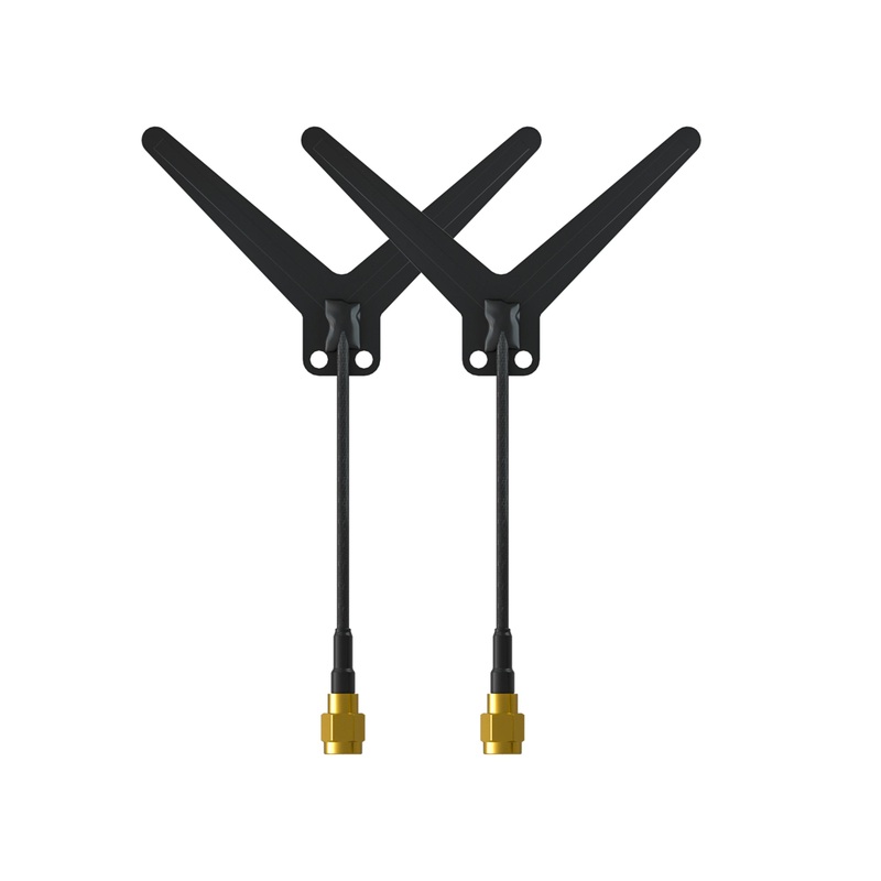 Flywoo 1.2GHz-1.3GHz SMA Dipole Antenna (2-Pack) Linear, 1240MHz Center Frequency, 7g